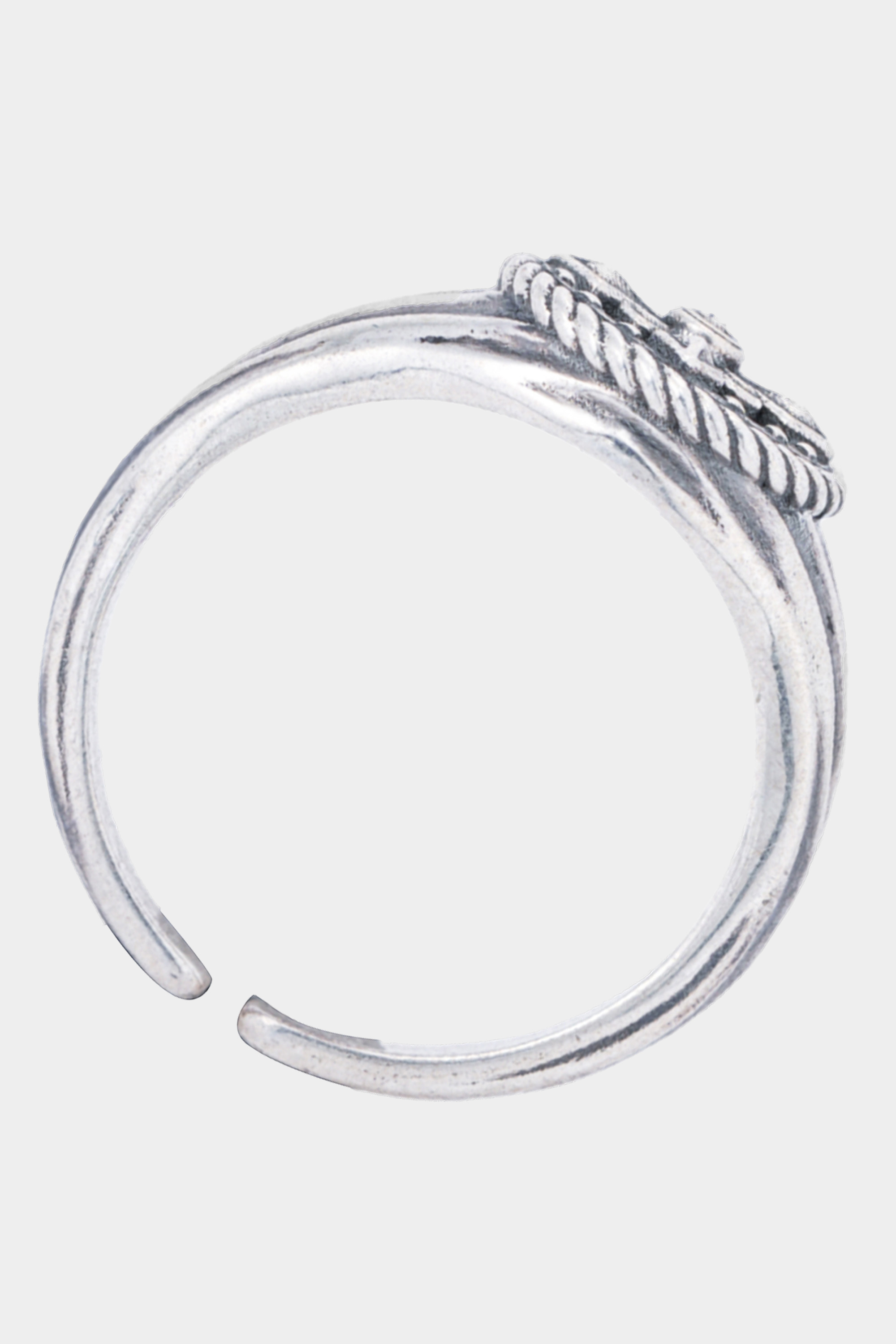 METinitaly Vintage Open Ring - Adjustable Design