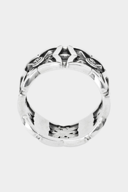 METinitaly Vintage Square Cross Ring