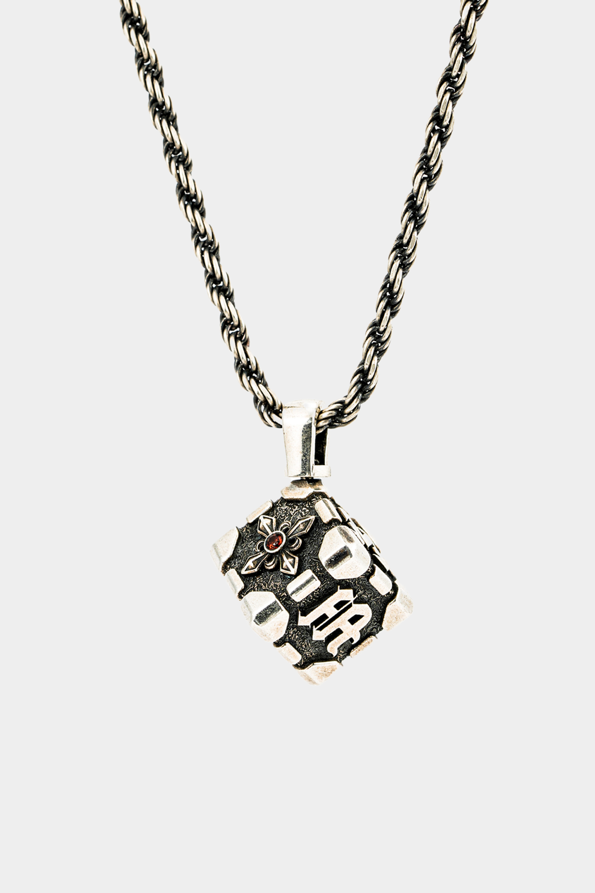 METinitaly Trendy Crown Eagle Head Statement Pendant Necklace