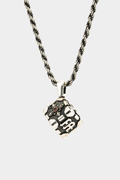 METinitaly Cross Cube Pendant Necklace