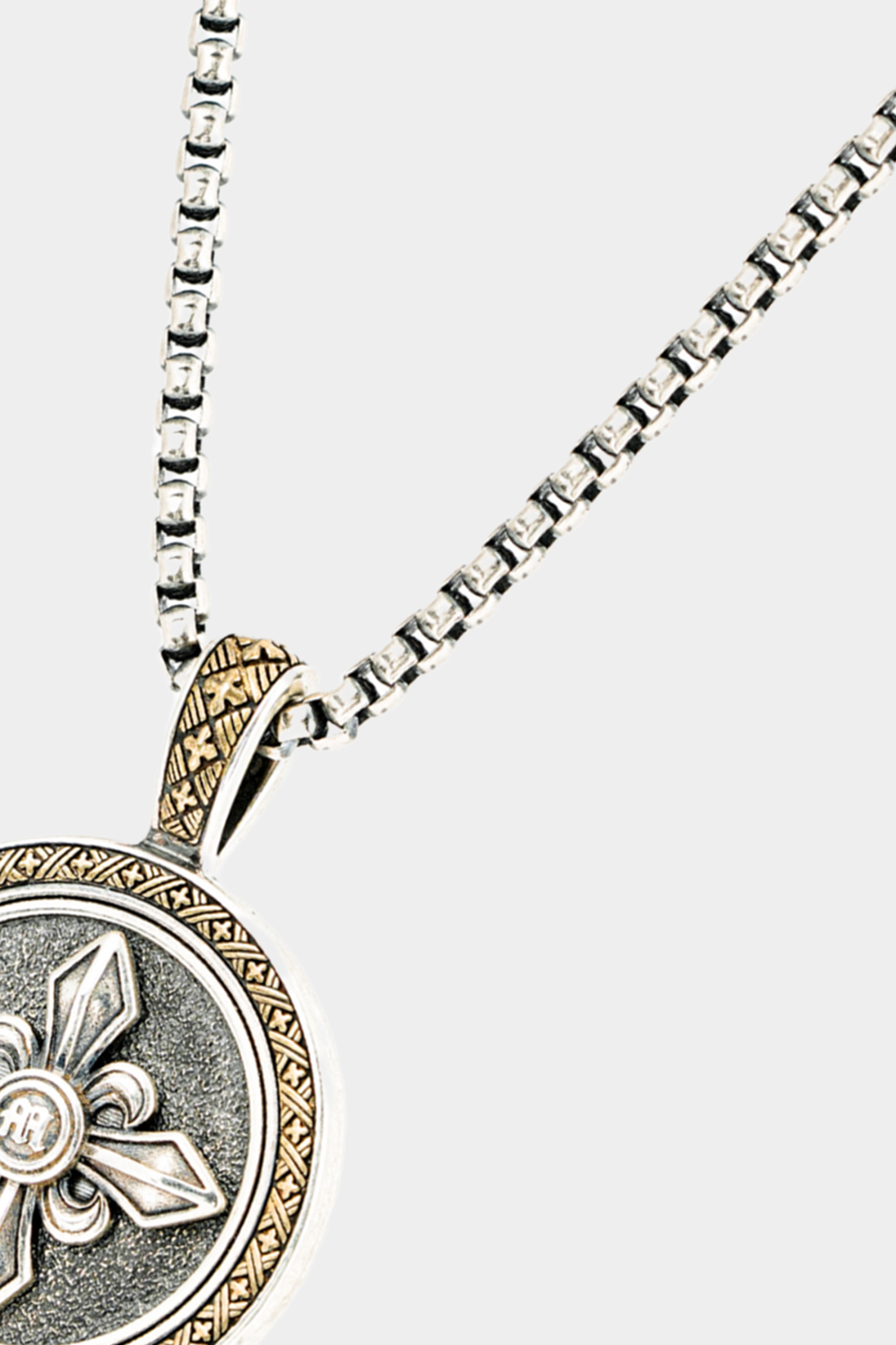 METinitaly Punk Compass Designer Pendant Necklace 