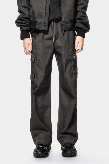 MET in Italy Men's Work Pants Loose Straight-Leg Pants