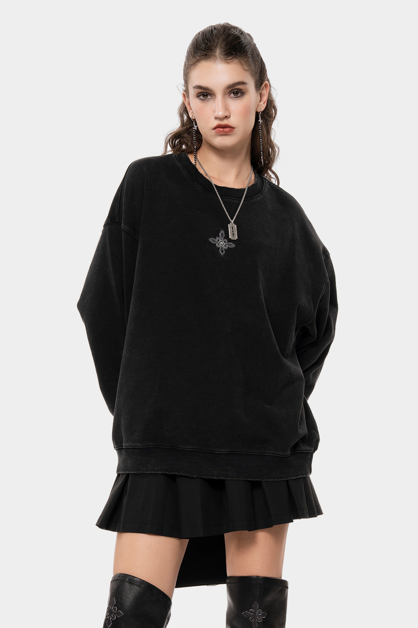 MET in Italy Men's Work Pants Loose Straight-Leg Pants