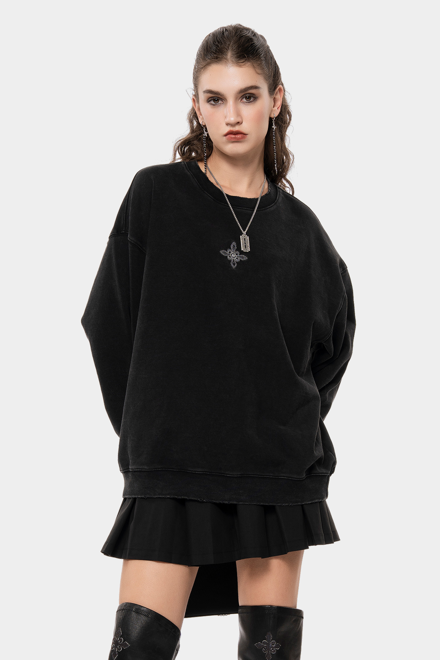 MET in Italy Men's Work Pants Loose Straight-Leg Pants