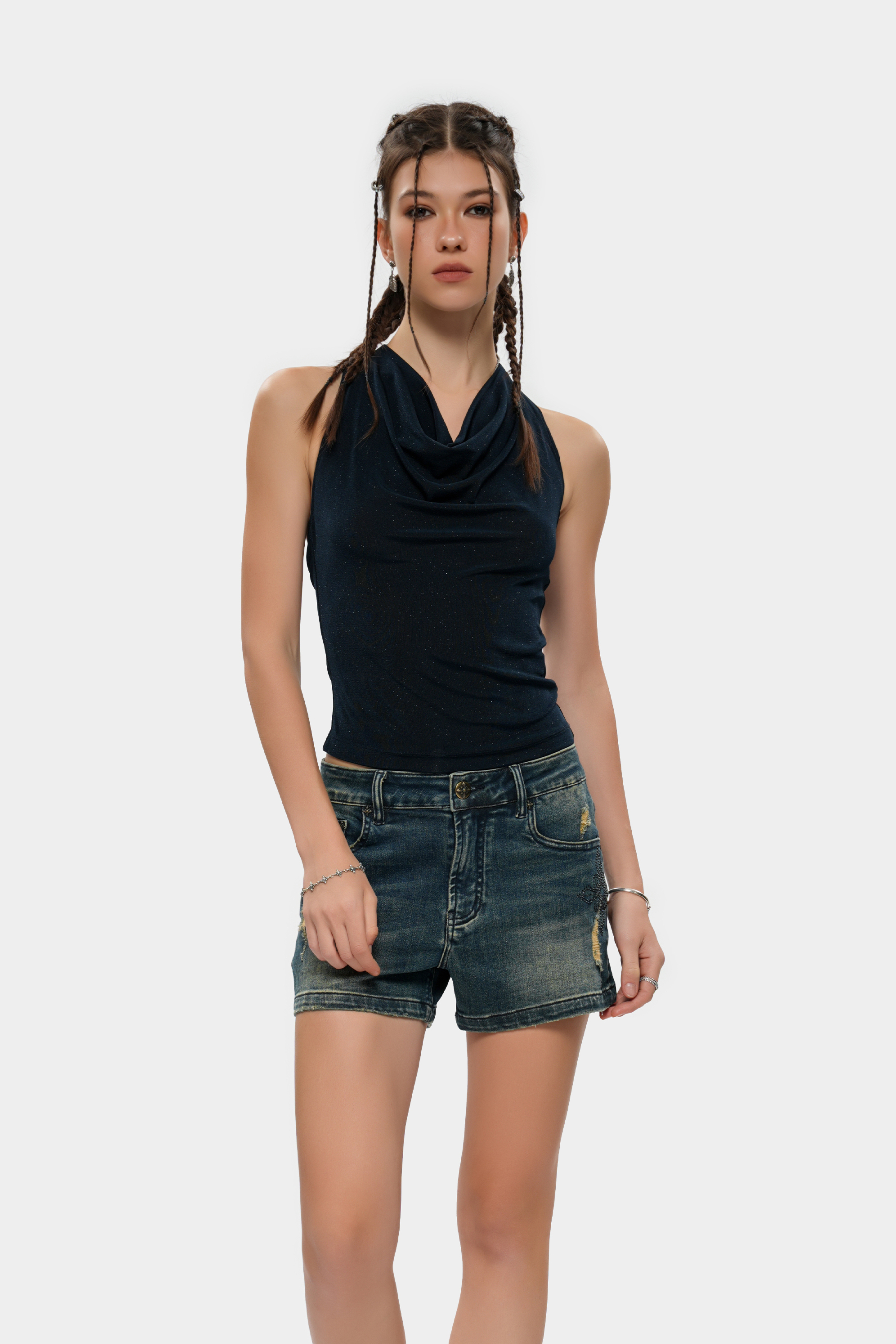 MET initly women's sleeveless halter top