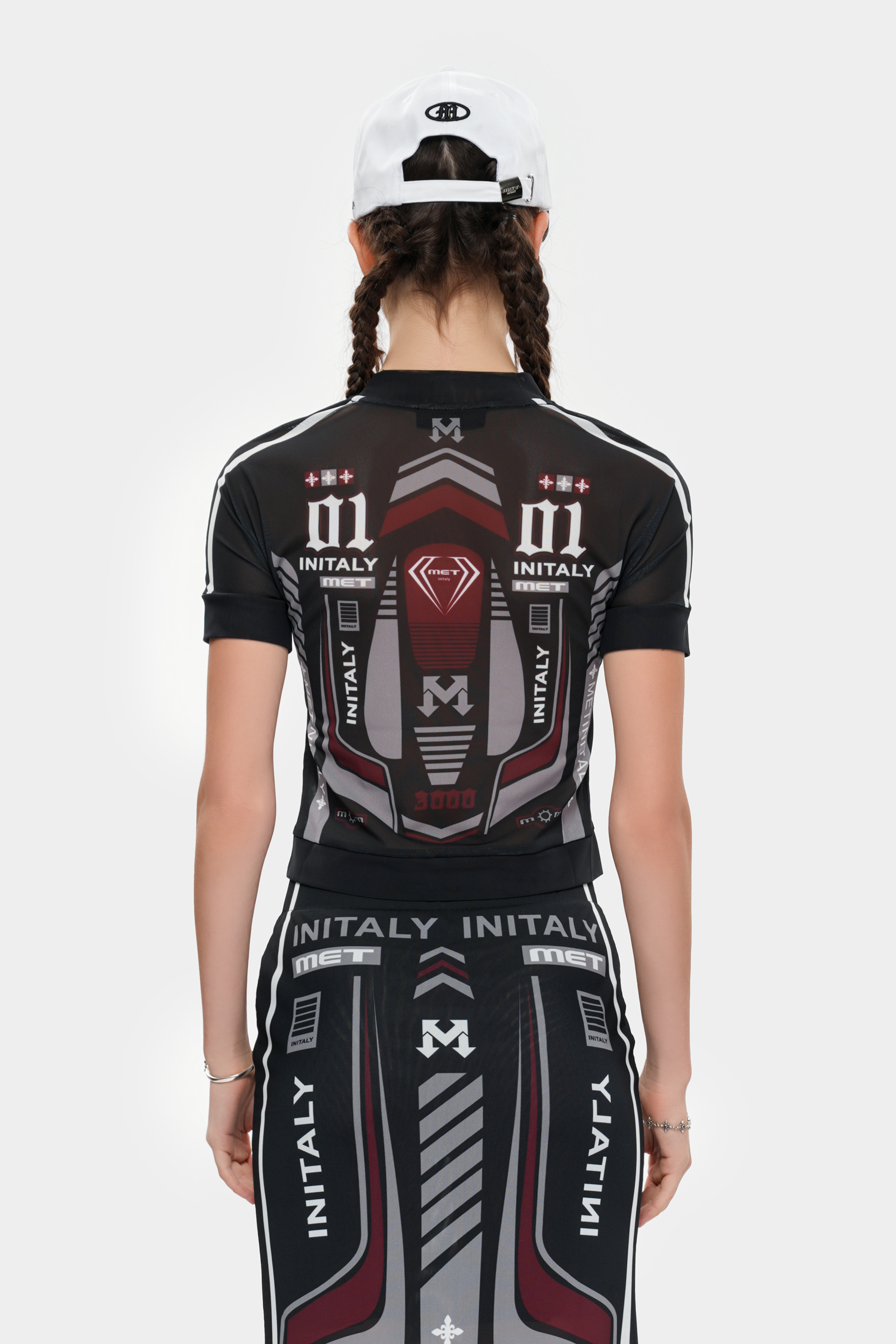 METinitaly Motorsport-style Breathable Baseball Cap