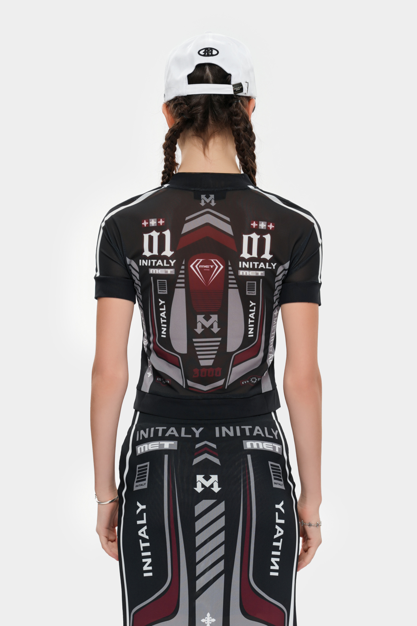 METinitaly Motorsport-style Breathable Baseball Cap