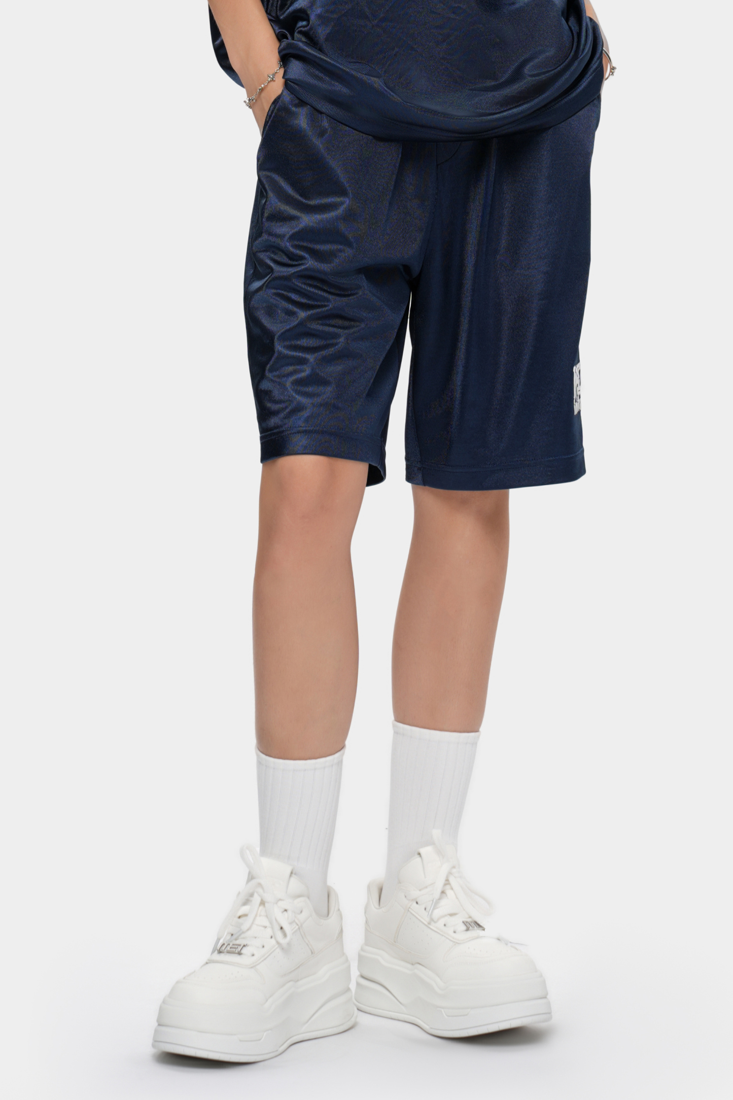 METinitaly Stylish Black Platform Casual Sneakers