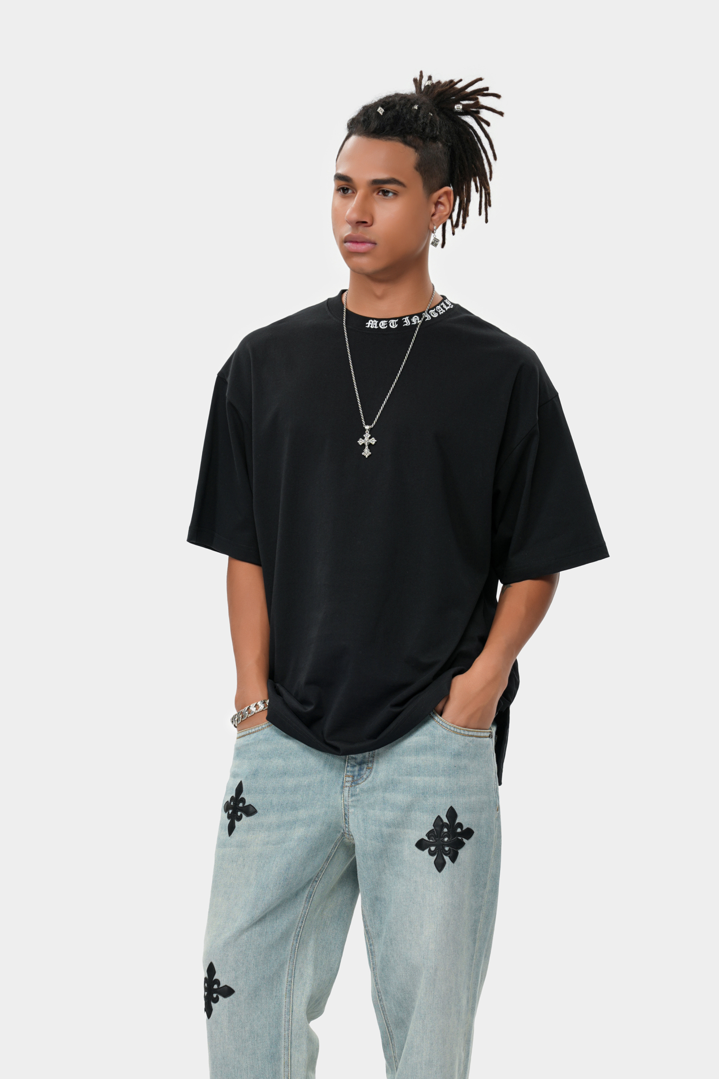 MET initaly American vintage jeans