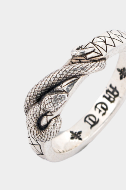 METinitaly Elegant Serpent Ring - Unisex High-End Design