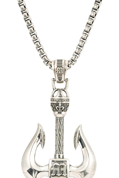 METinitaly Hip-Hop Punk Anchor Design Necklace