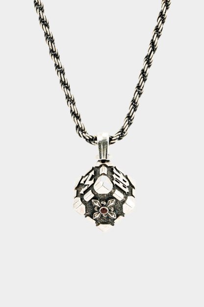 METinitaly Cross Cube Pendant Necklace