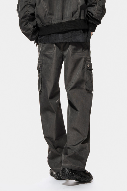 MET in Italy Men's Work Pants Loose Straight-Leg Pants