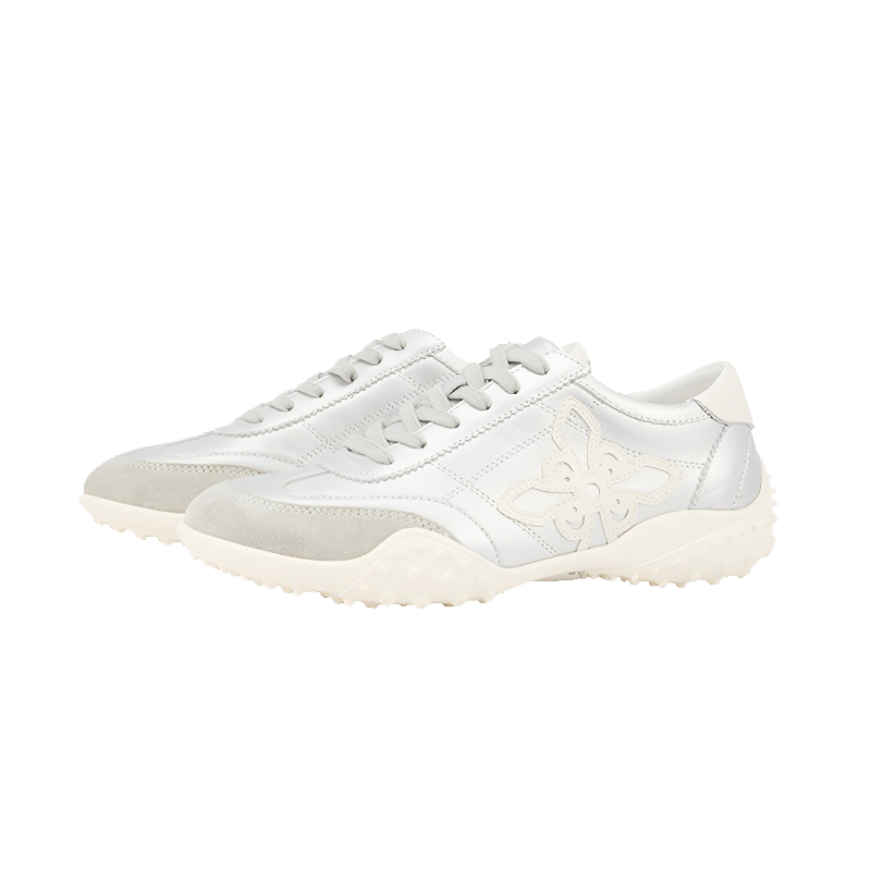 METinitaly Vintage Athleisure Lace-Up Casual Sneakers