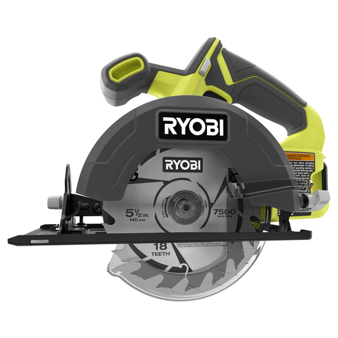 (1) PCL500B - 18V ONE+ 5-1/2" Circular Saw, (1) 18T Carbide Tipped Blade & (1) Hex Wrench
