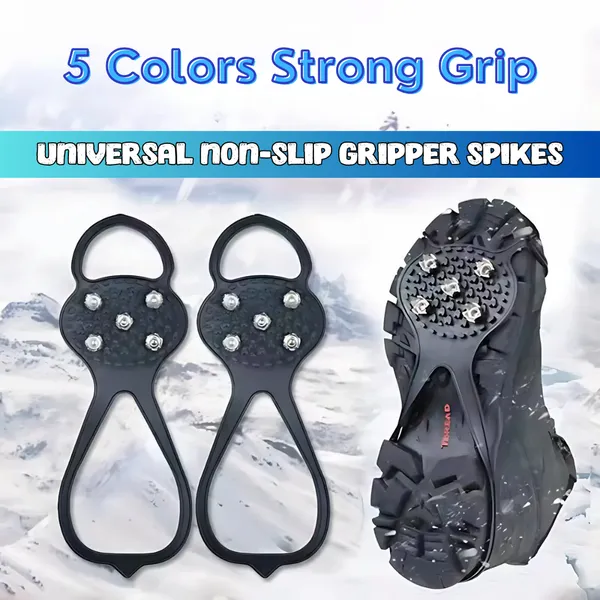 ⛄️ Winter Sale 49% OFF ❄️ Universal Non-Slip Gripper Spikes (1 Pack/1 Pair) 🥾