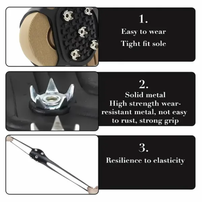 ⛄️ Winter Sale 49% OFF ❄️ Universal Non-Slip Gripper Spikes (1 Pack/1 Pair) 🥾
