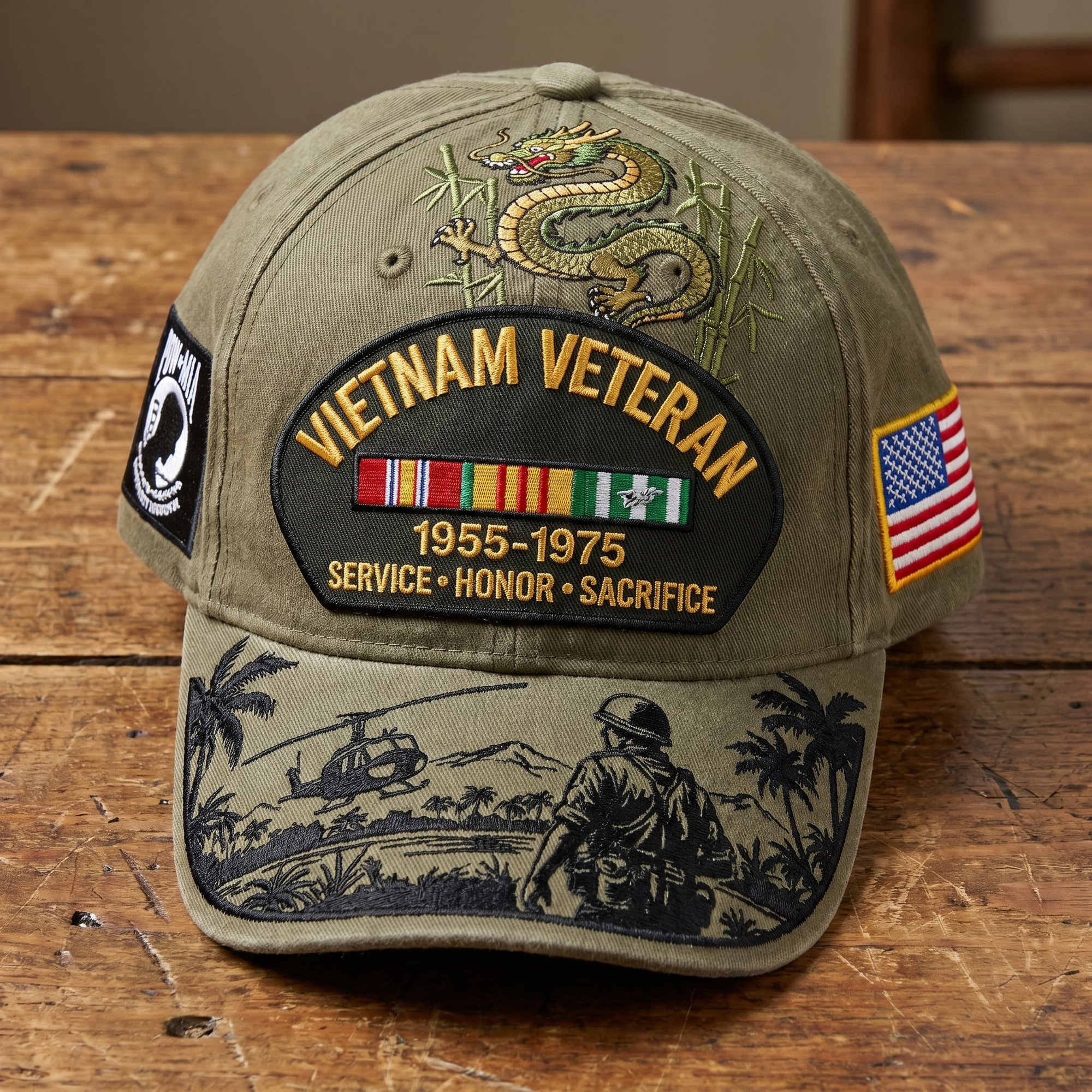 🇺🇸 Last Day Promo: 49% OFF 🎖️ - Vietnam Veteran Tribute Cap