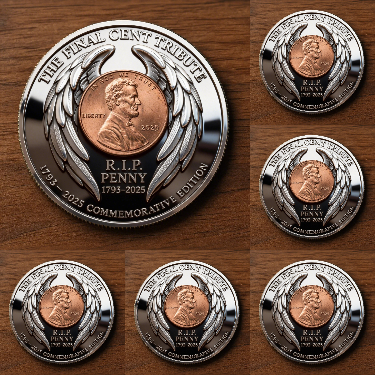 🏆Flash Sale 60% OFF - The Final Cent Tribute Commemorative Coin 💰