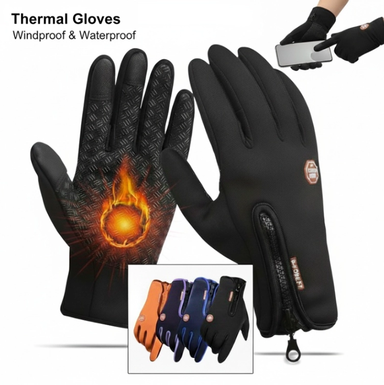 Windproof & Waterproof Thermal Gloves