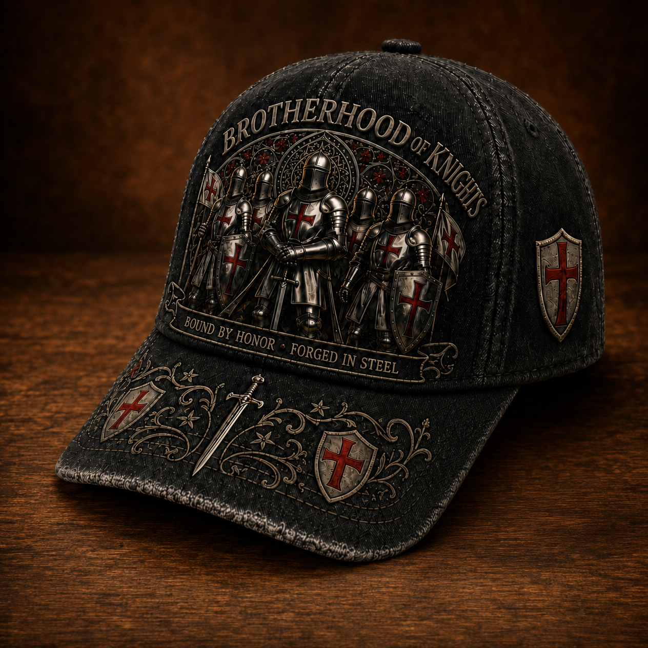 ⚔️ Brotherhood Of Knights Honor Cap