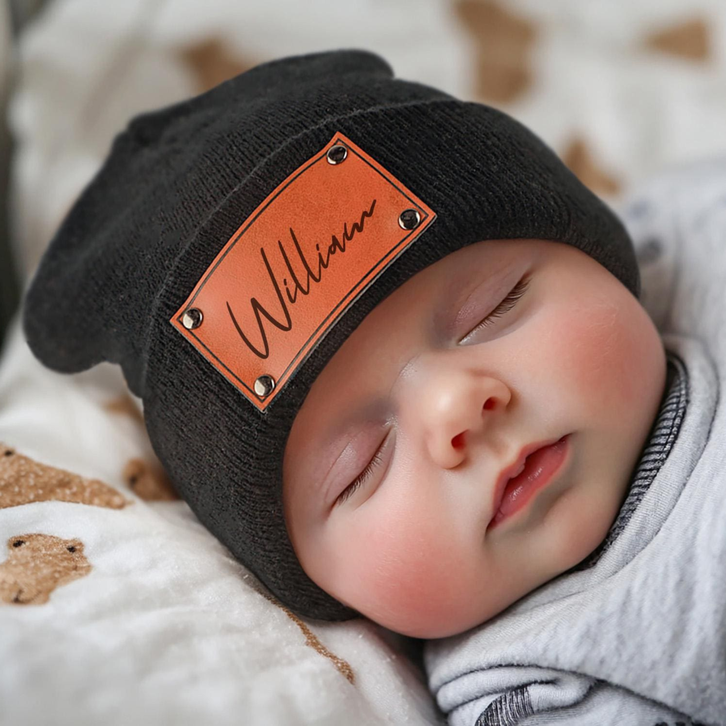 Personalized Name Knitted Winter Hat | KKHat11
