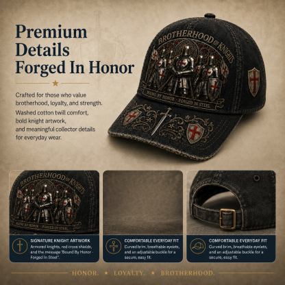 ⚔️ Brotherhood Of Knights Honor Cap