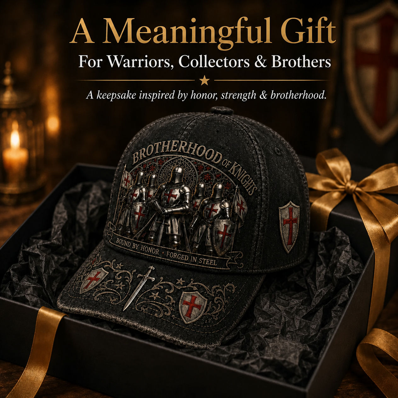 ⚔️ Brotherhood Of Knights Honor Cap