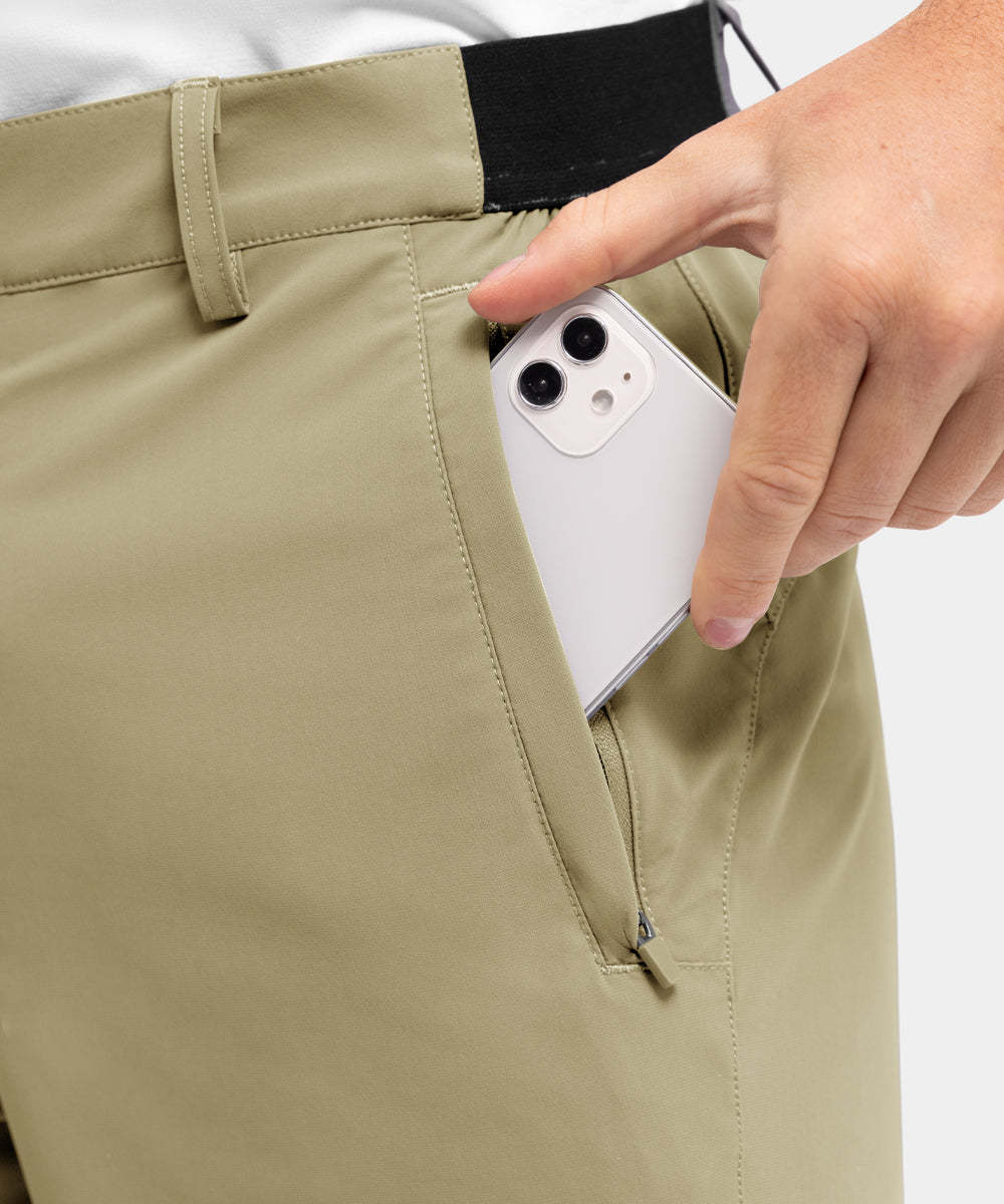 Men's Stretch Quick Dry Casual Work Golf Shorts
