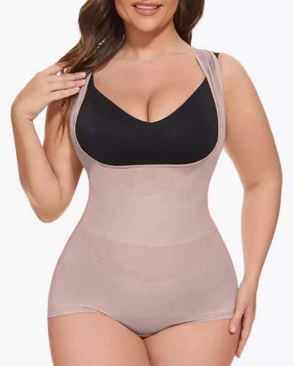 Mesh Tummy Tuck Body Triangle Shapewear