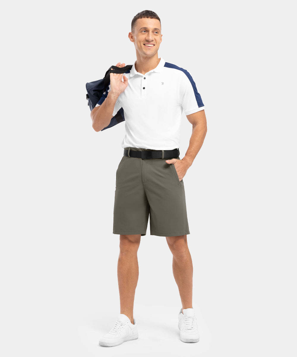 Men's Stretch Quick Dry Casual Work Golf Shorts