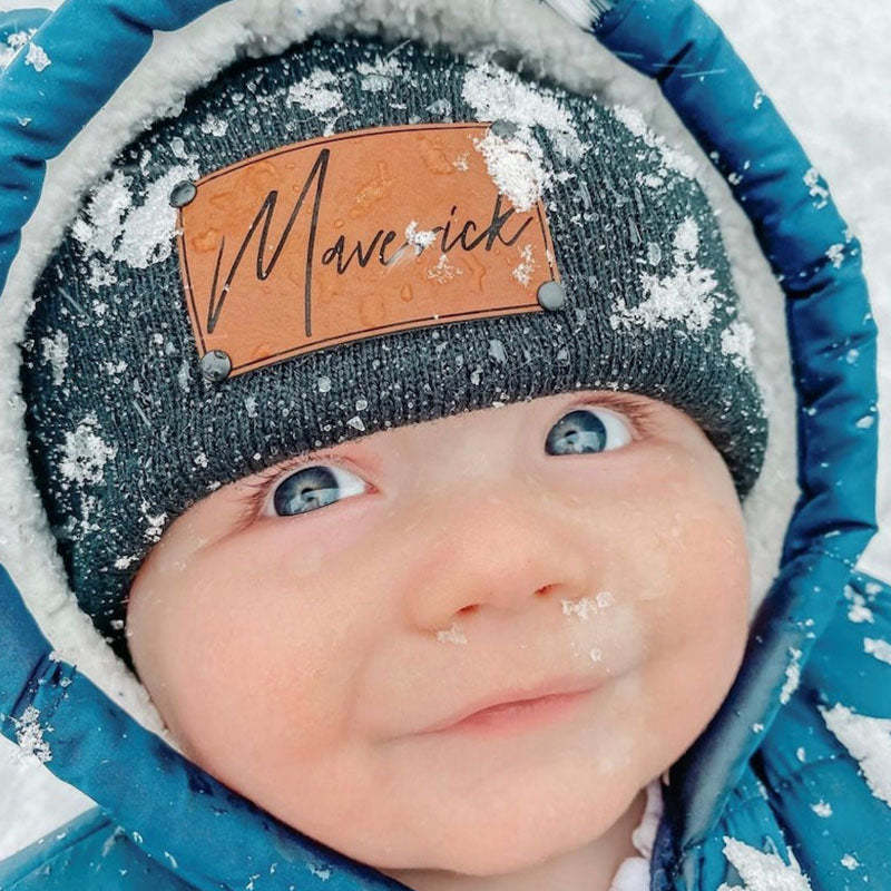 Personalized Name Knitted Winter Hat | KKHat11