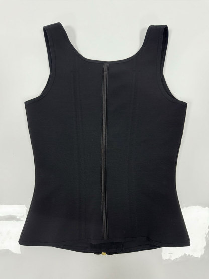 Extreme Latex Corset Waist Vest With Bra