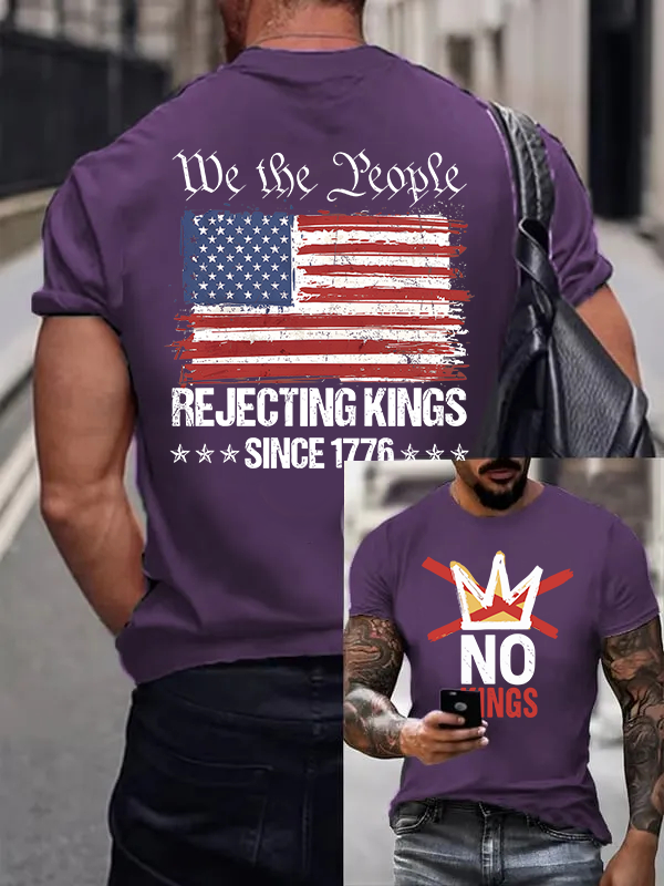 Men's We The People No King T-Shirt