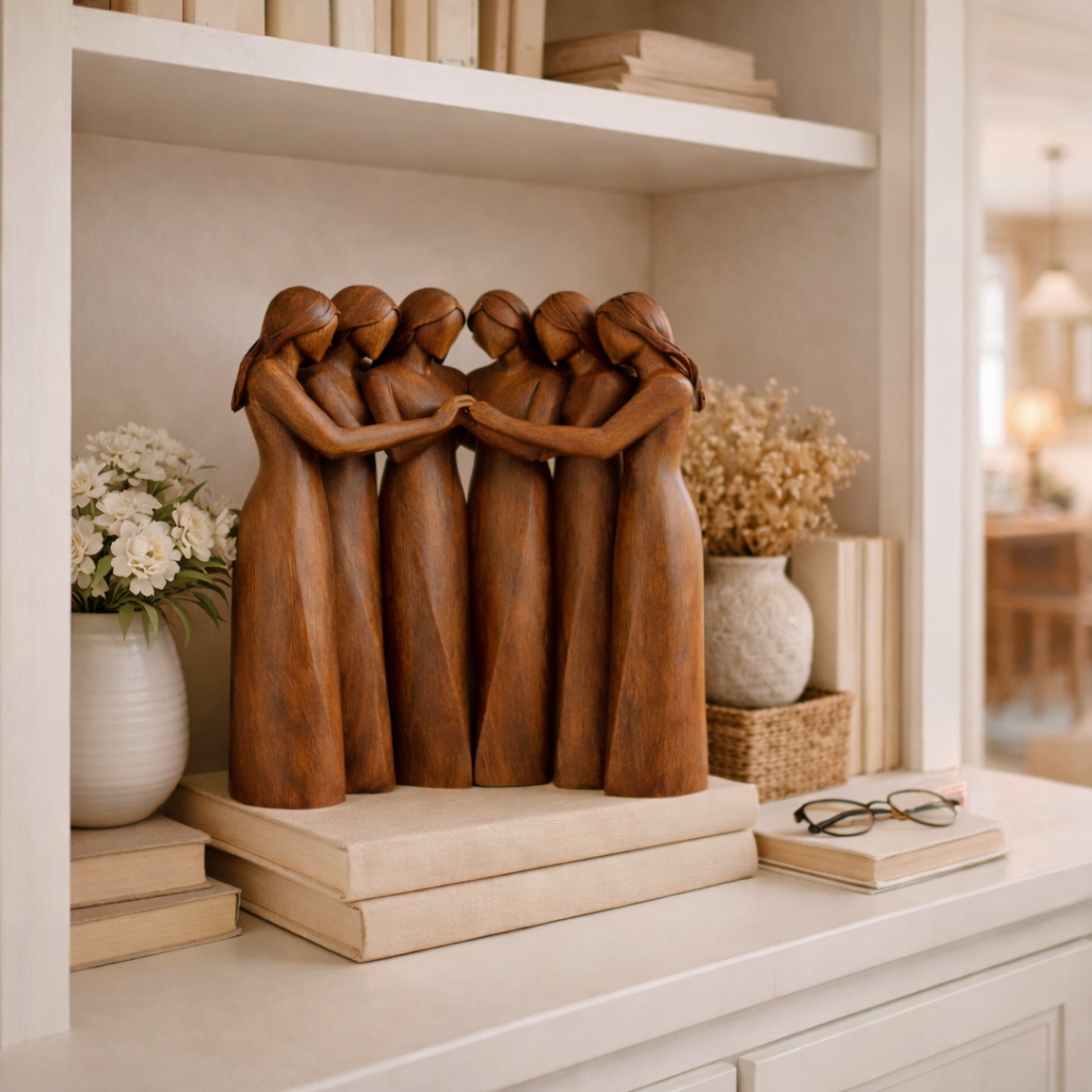 Celebrates Friendships Sisters Sculpture