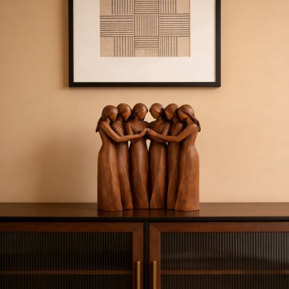 Celebrates Friendships Sisters Sculpture