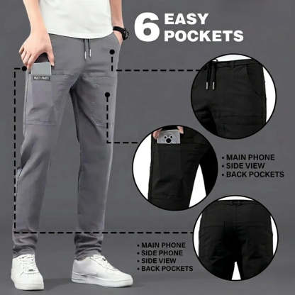 Ultra Stretch Lightweight Breathable Cargo Trousers - 70% OFF TODAY 