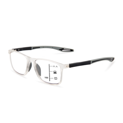 SPORTS TR SQUARE FRAME ULTRA-LIGHT ANTI-BLUE LIGHT READING GLASSES