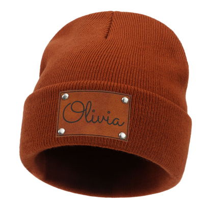 Personalized Name Knitted Winter Hat | KKHat11