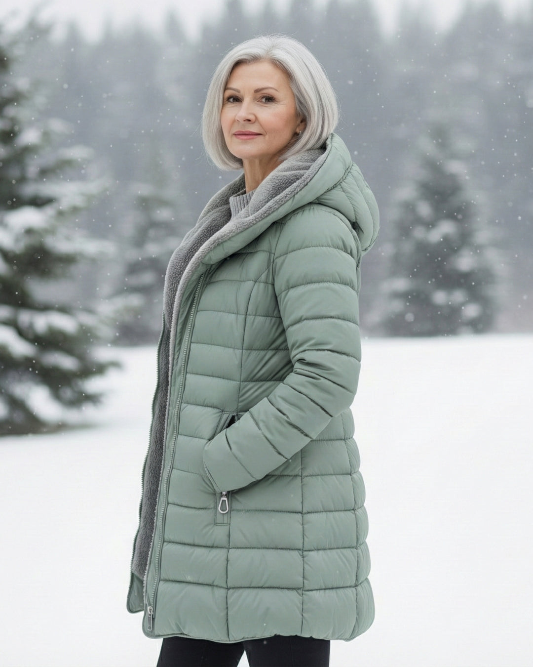 Ultra-Light Padded Winter Coat