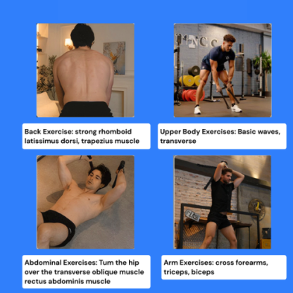 💥 Intense Fitness Training Ropes | Perfect for Home & Gym 🏠