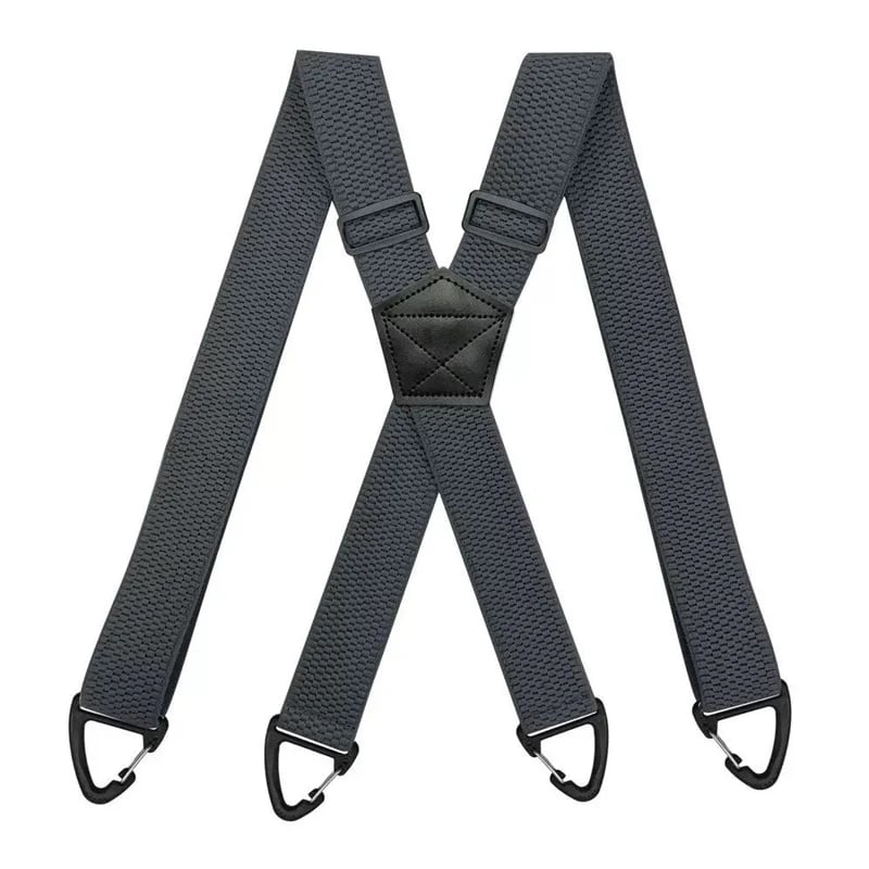 ⏰Men's X-Back Suspenders with Hook Clips