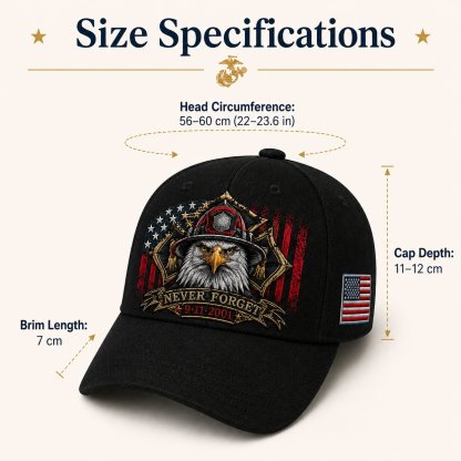🧢Never Forget Memorial Cap 🎁 Buy the Cap Get the Matching Tribute Coin FREE