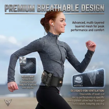Concealed Carry Belly Band Holster – Secure, Comfortable & No-Print Design