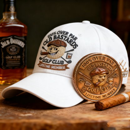 “OLD BAS GOLF CLUB”  — 100% Over Par, Lifetime Member Edition (BUY 2 FREE SHIPPING)