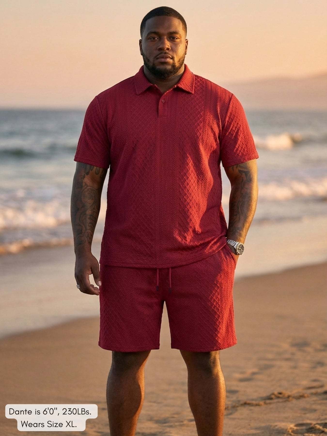 Obsidian - Loose Polo Set