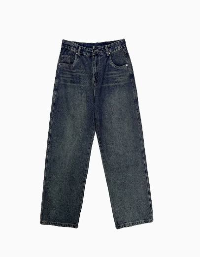 Men's Loose And Versatile Casual Straight Jeans