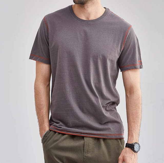 Men's Casual Short Sleeve Round Neck T-Shirt