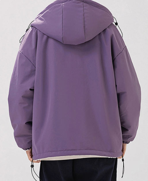 Men's Reversible Sherpa Plus Fleece Jacket