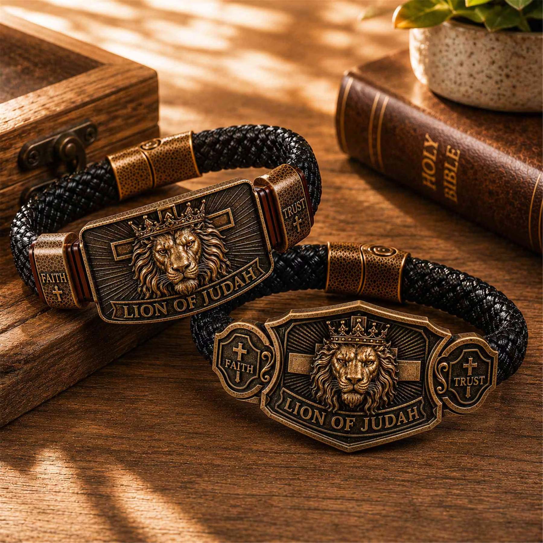 Lion of Judah Christian Men’s Bracelet